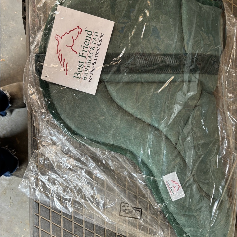 Just for Ponies bareback pad - hunter green